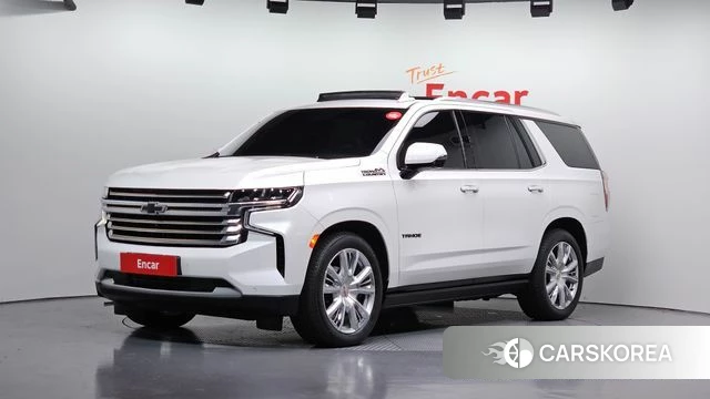 Chevrolet (GM Daewoo) Tahoe 2022 Белый из Кореи