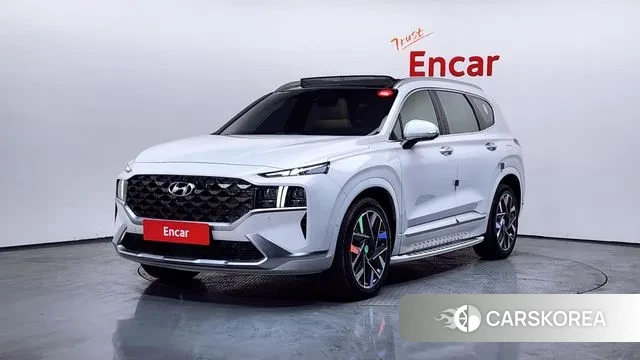 Hyundai The New Santa Fe 2021 Белый из Кореи