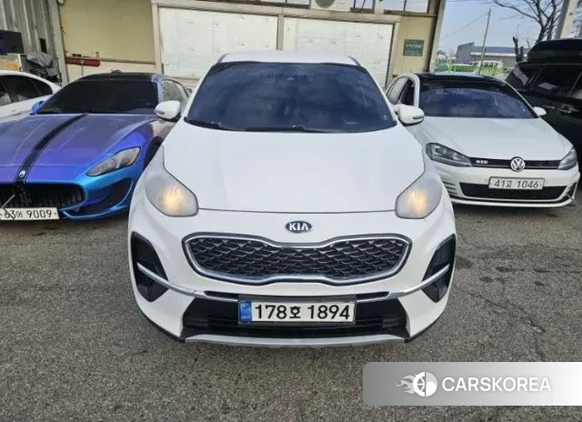 Kia Sportage The Bold 2021 Белый из Кореи