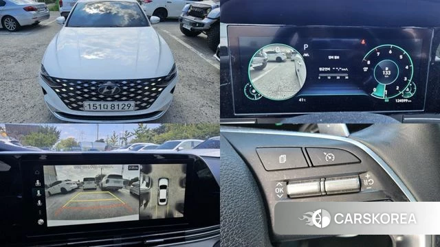 Hyundai The New Grandeur IG 2021 Белый из Кореи