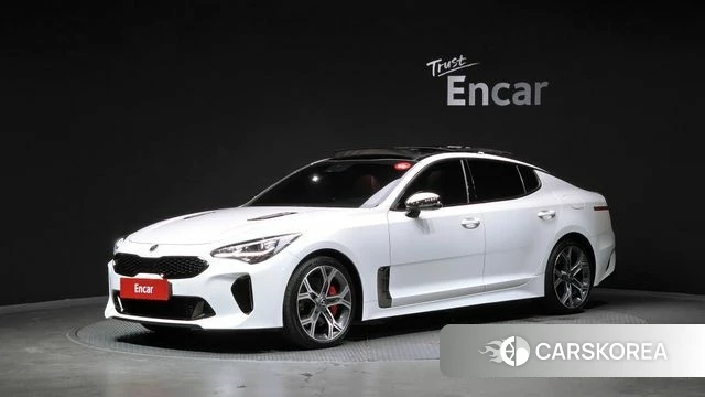 Kia Stinger 2020 Белый из Кореи