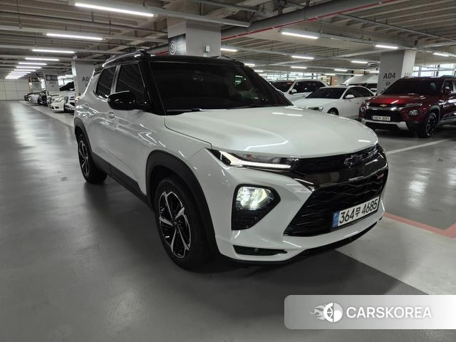 Chevrolet (GM Daewoo) Trailblazer 2021 Белый из Кореи