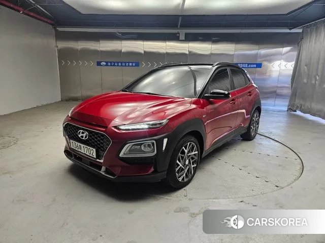 Hyundai Kona Hybrid 2019 Красный из Кореи