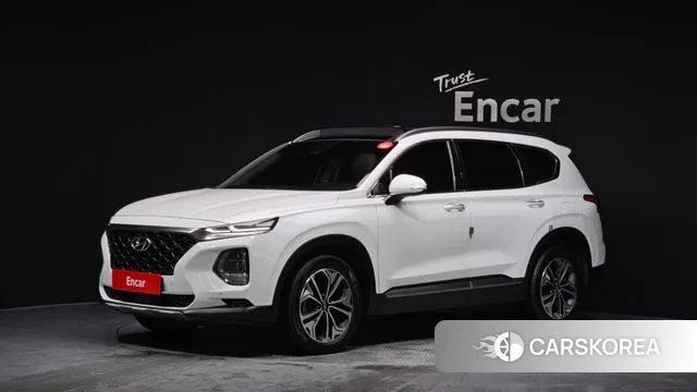 Hyundai Santa Fe TM 2018 Белый из Кореи