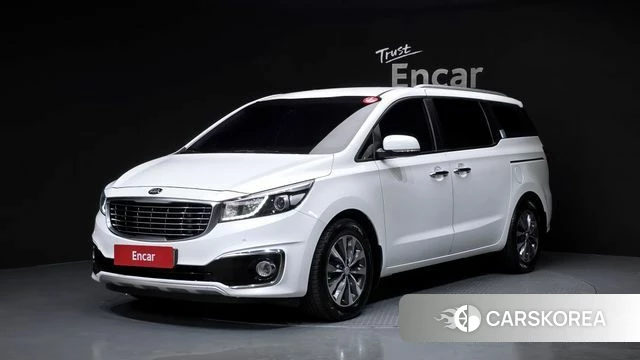 Kia All New Carnival 2018 Белый из Кореи