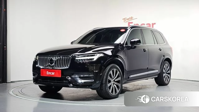 Volvo XC90 second Generation 2021 Черный из Кореи