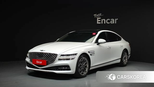 Genesis G80 (RG3) 2021 Белый из Кореи