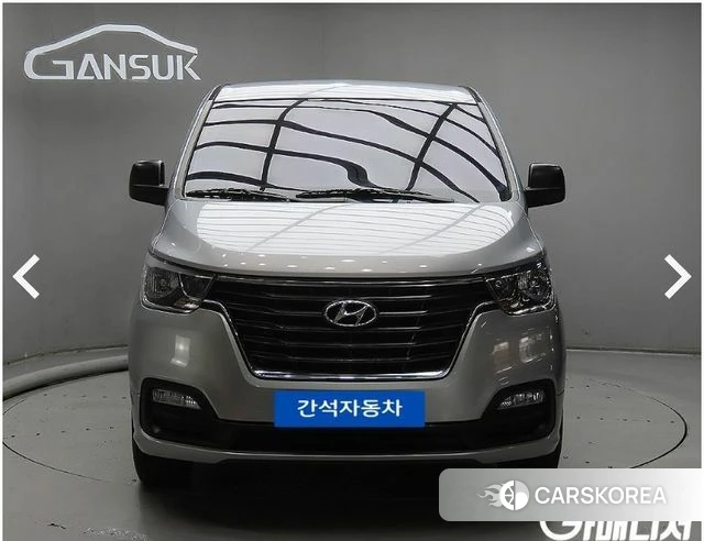 Hyundai The New Grand Starex 2018 Серебристо-серый из Кореи
