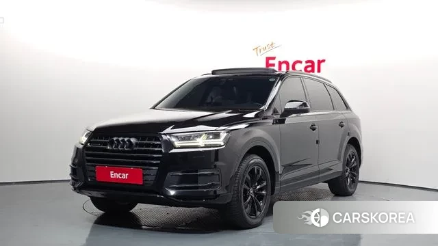 Audi Q7 (4M) 2019 Черный из Кореи