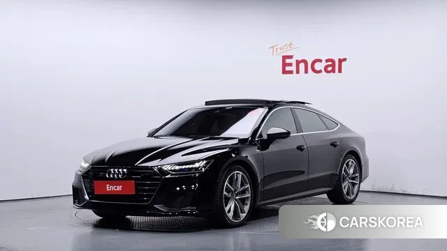 Audi A7 (4K) 2020 Черный из Кореи