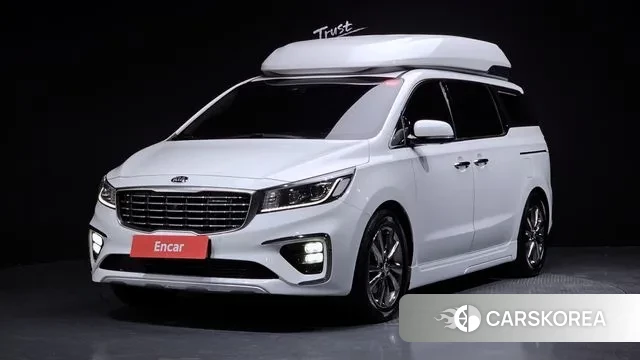 Kia The New Carnival 2020 Белый из Кореи