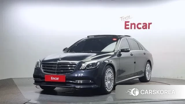 Mercedes-Benz S-Class W222 2019 Синий из Кореи