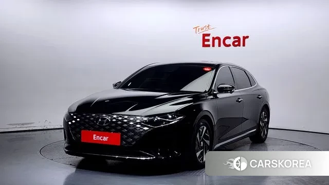 Hyundai The New Grandeur IG Hybrid 2020 Черный из Кореи