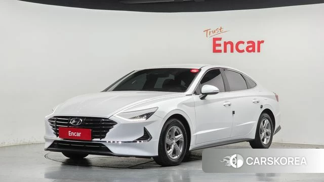 Hyundai Sonata (DN8) 2019 Белый из Кореи