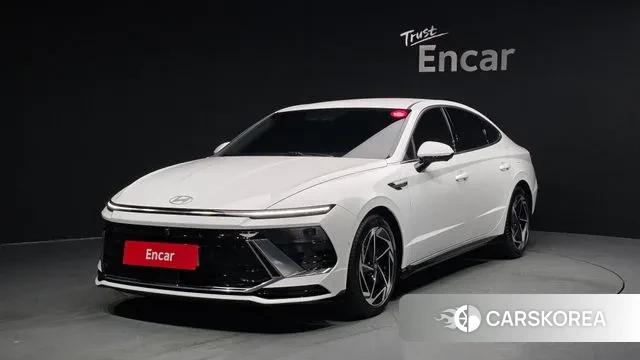 Hyundai Sonata D Edge (DN8) 2024 Белый из Кореи