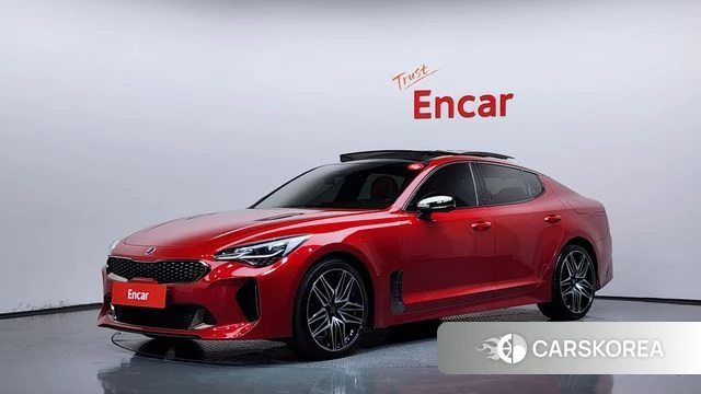Kia Stinger Meister 2021 Красный из Кореи
