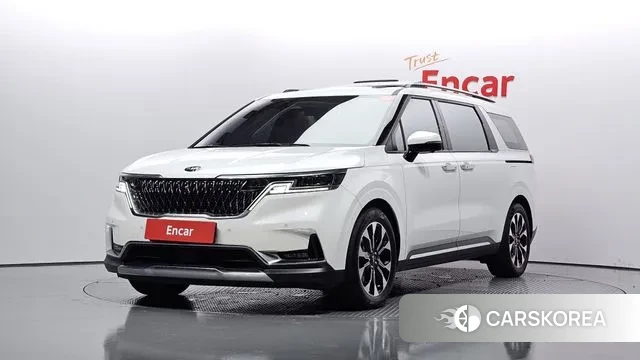 Kia Carnival 4th generation 2021 Белый из Кореи
