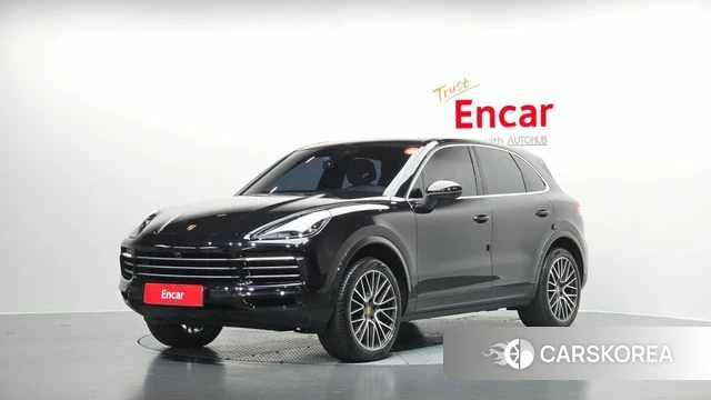 Porsche Cayenne (PO536) 2019 Черный из Кореи