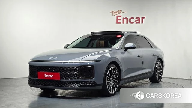 Hyundai Grandeur (GN7) 2024 Серебристо-серый из Кореи