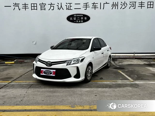 Toyota Vios 2021 Белый из Китая