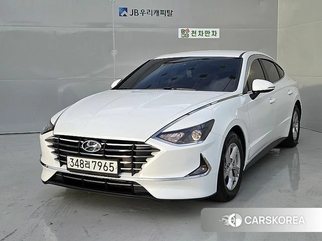 Hyundai Sonata (DN8) 2021 Белый из Кореи