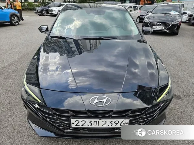 Hyundai Avante (CN7) 2020 Черный из Кореи