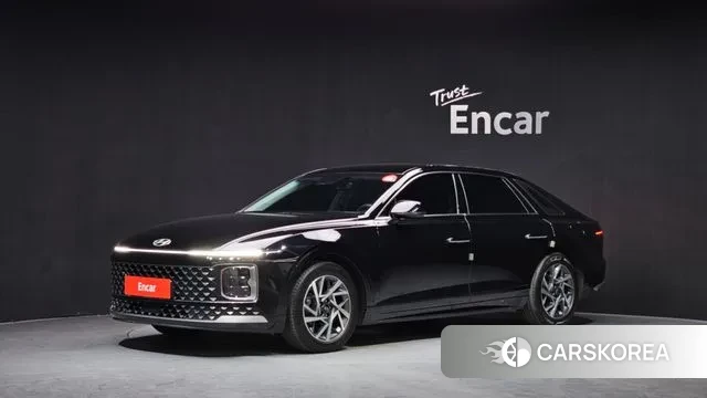 Hyundai Grandeur Hybrid (GN7) 2023 Черный из Кореи