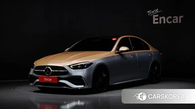 Mercedes-Benz C-Class W206 2023 Светло-серебряный цвет из Кореи