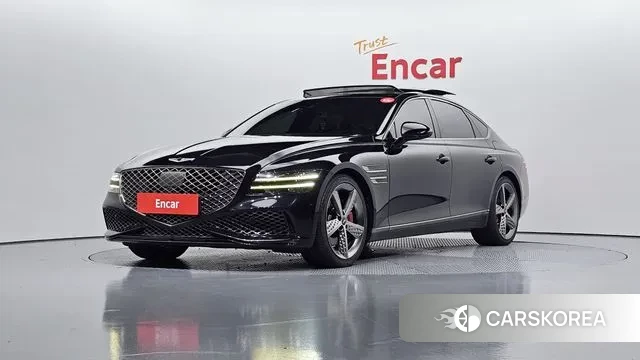 Genesis G80 (RG3) 2022 Черный из Кореи