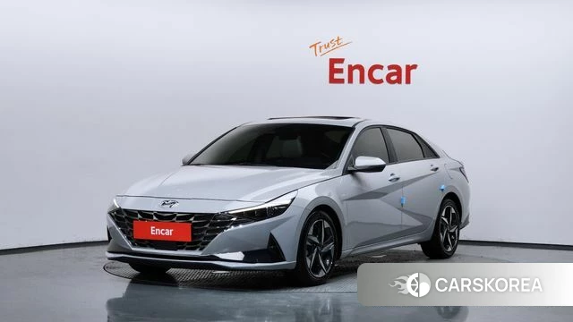 Hyundai Avante (CN7) 2020 Серый из Кореи