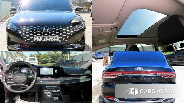 Hyundai The New Grandeur IG 2020 Черный из Кореи
