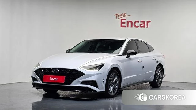 Hyundai Sonata (DN8) 2021 Белый из Кореи