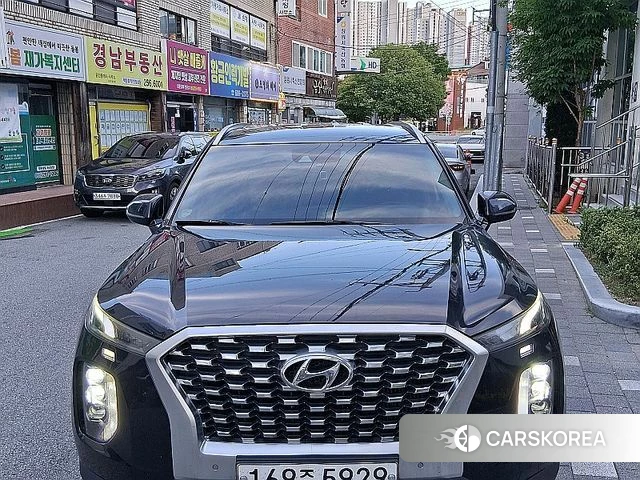 Hyundai Palisade 2019 Синий из Кореи