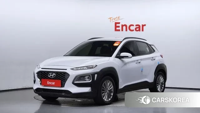 Hyundai Kona 2019 Белый из Кореи