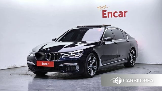 BMW 7 Series (G11) 2019 Черный из Кореи