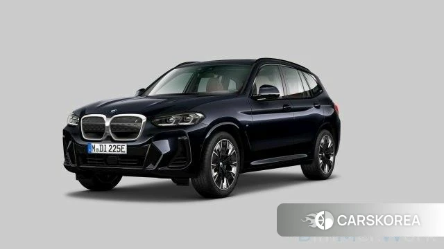 BMW iX3 2022 Черный из Кореи