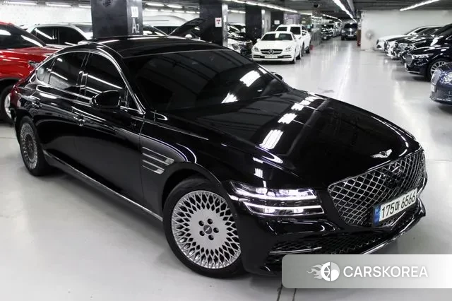 Genesis G80 (RG3) 2021 Черный из Кореи