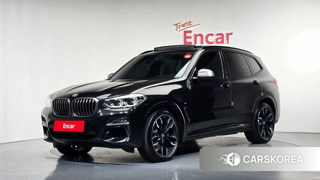 BMW X3 (G01) 2021 Черный из Кореи