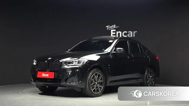 BMW X4 (G02) 2022 Черный из Кореи