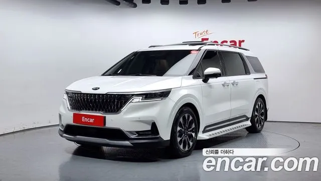 Kia Carnival 4th generation 2020 Белый из Кореи