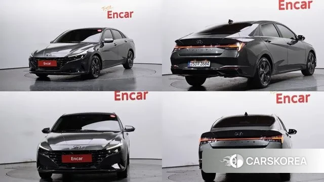 Hyundai Avante (CN7) 2020 Серый из Кореи