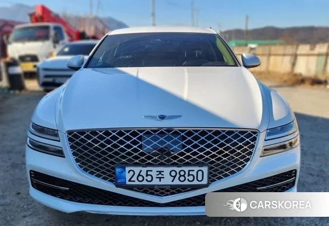 Genesis G80 (RG3) 2021 Белый из Кореи