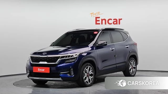 Kia Seltos 2019 Синий из Кореи