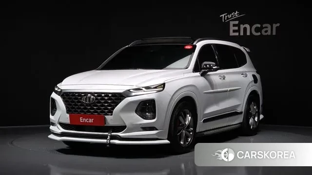 Hyundai Santa Fe TM 2019 Белый из Кореи