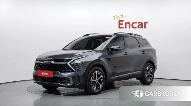Kia Sportage 5th Generation Hybrid 2021 Серый из Кореи