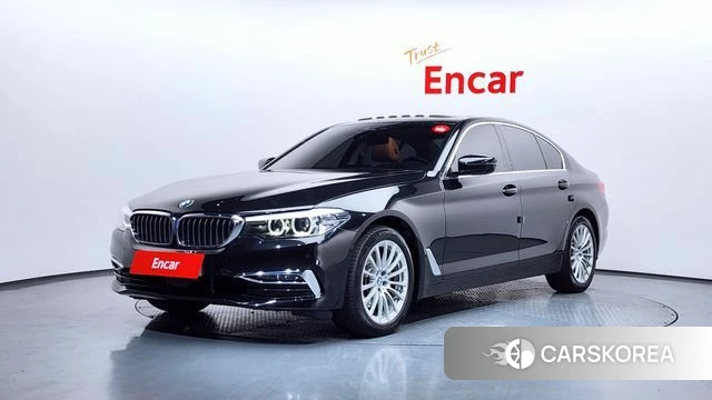 BMW 5 Series (G30) 2020 Черный из Кореи