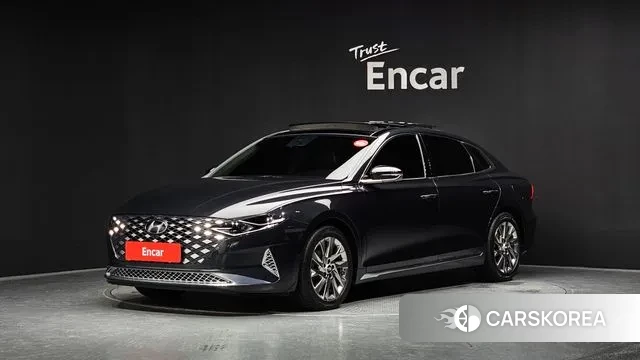 Hyundai The New Grandeur IG Hybrid 2021 Серый из Кореи
