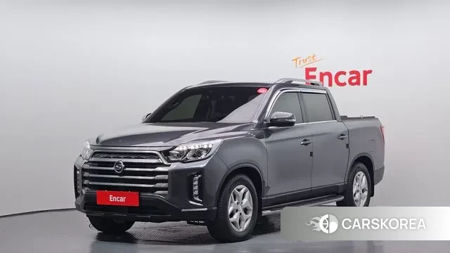 Ssangyong The New Rexton Sport 2022 Серый из Кореи