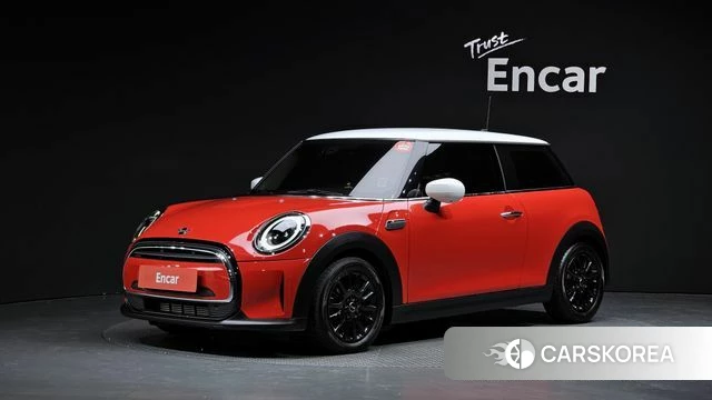 Mini Cooper 2023 Красный из Кореи