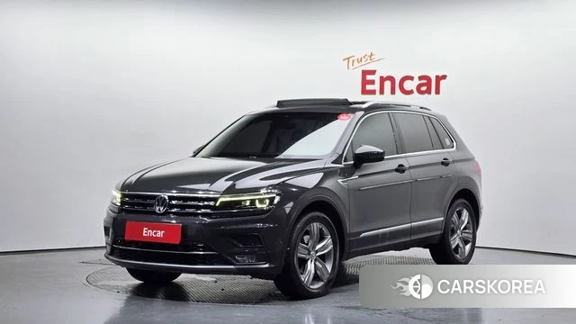 Volkswagen Tiguan second Generation 2018 Серый из Кореи